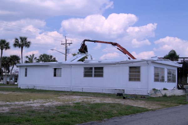 Mobile Home Demolition in Norwalk