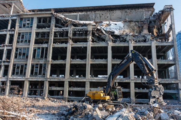 Commercial Building Demolition in Norwalk