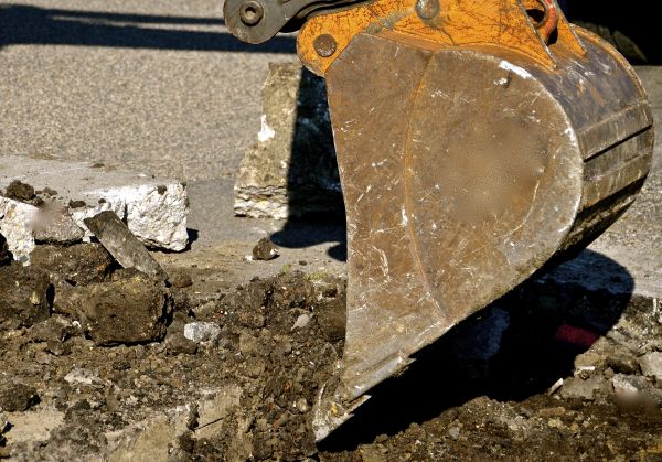 Cement Pad Demolition in Norwalk
