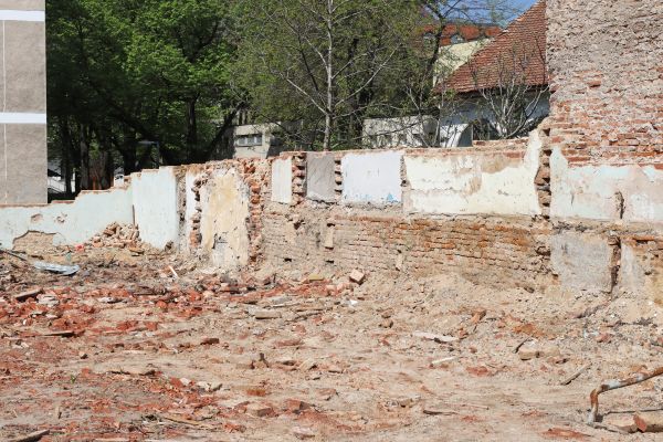 Brick Wall Demolition in Norwalk