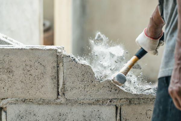 Block Wall Demolition in Norwalk
