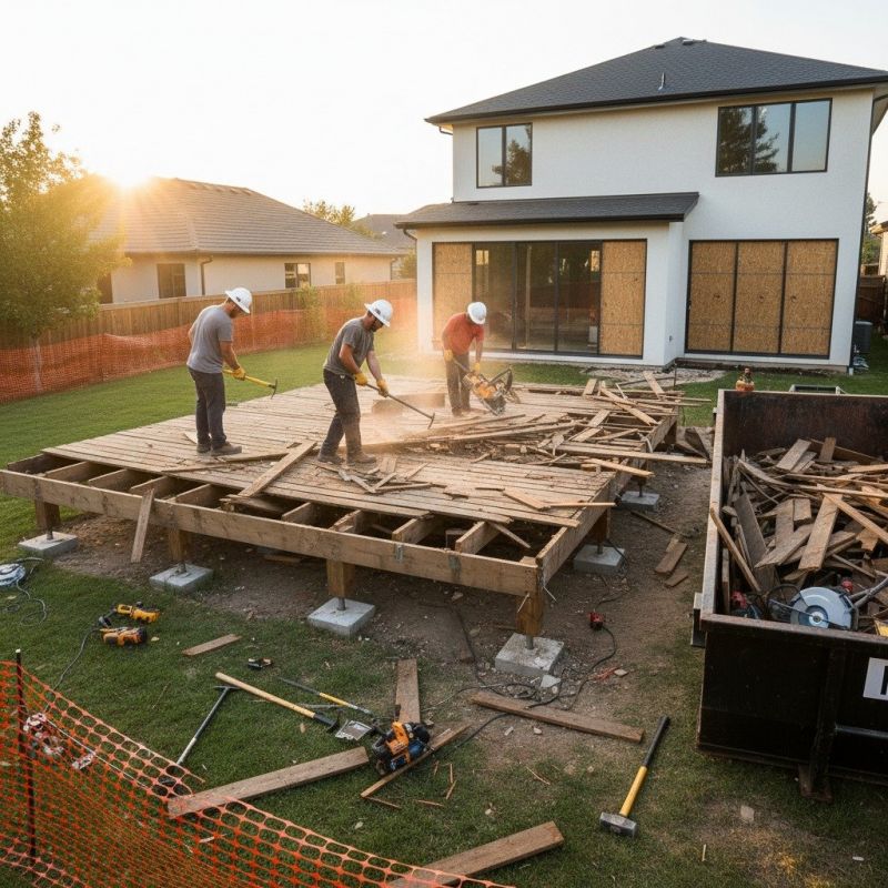 Fence Demolition detail